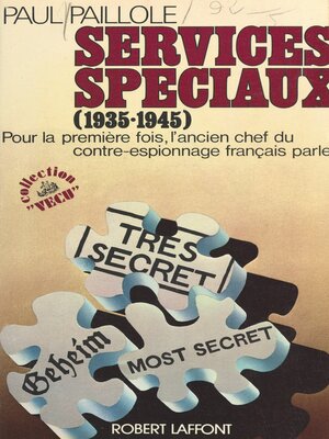cover image of Services spéciaux, 1935-1945